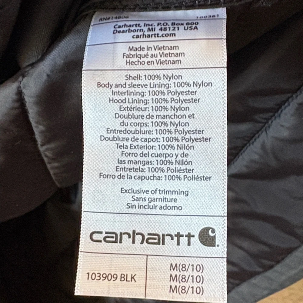 Carhartt jacket